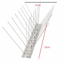 Wholesale Temper Resistant Metal 304 Stainless Spikes for Birds for Bird Control